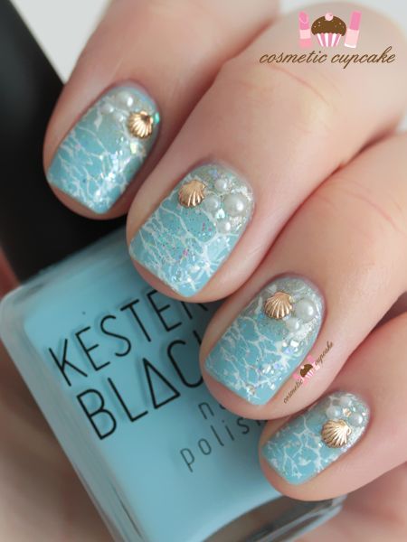 12 Chic Beachy Aqua Manicures For Summer - Nail Art Ideas .