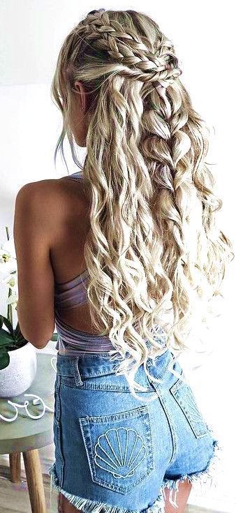 40 Popular Boho Hairstyles 2019 (With images) | Long hair girl .