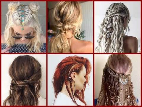 Top-30 Trendy Boho Hairstyles Ideas - Bohemian Hairstyles - YouTu