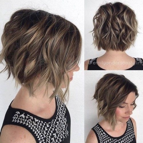 Chic Curled Out Bob Hairstyles for Short
  Hair