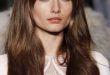 70s-chic: long waves with a fringe | Long face hairstyles, Long .