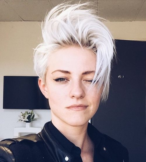 35 Short Punk Hairstyles to Rock Your Fantasy | Punk haircut .
