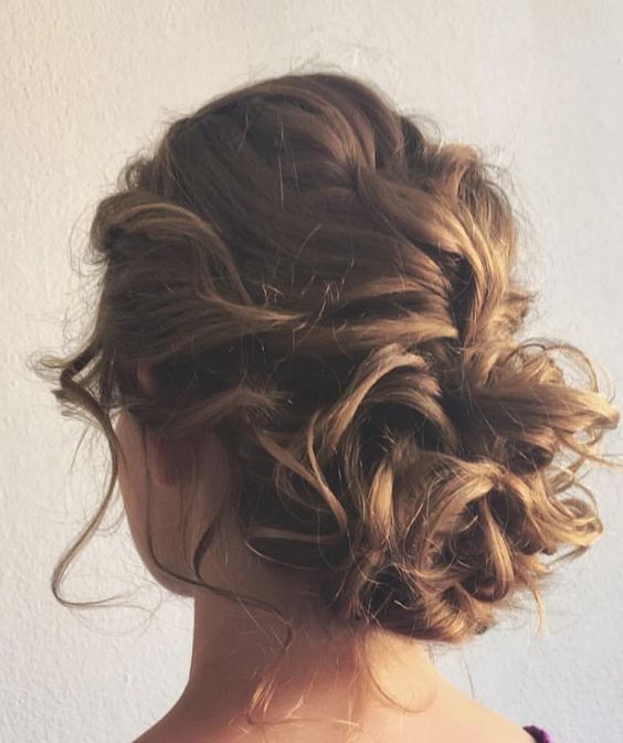 25 Chic Braided Updos for Medium Length Hair | Wedding hairstyles .