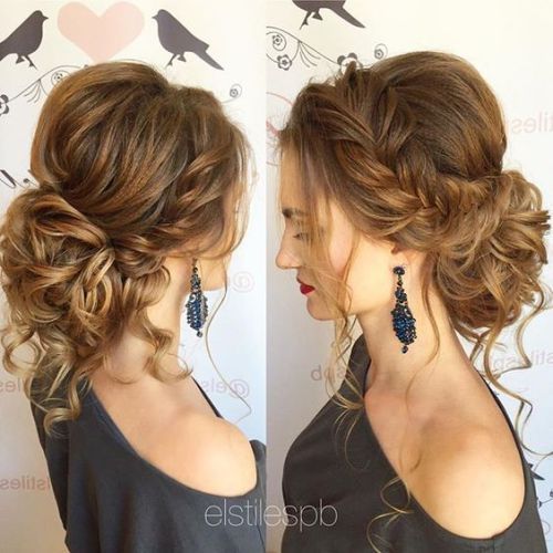 25 Chic Braided Updos for Medium Length Hair | Hair lengths, Long .