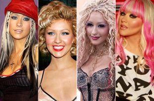 Top 40 Most Beautiful Hair Looks of Christina Aguilera - Pretty .