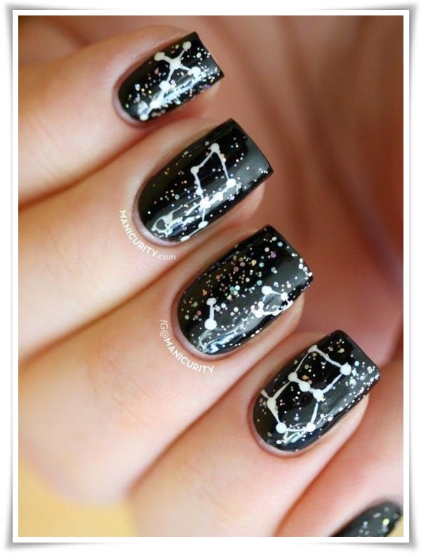 black and white nails - Kampa.luckincsolutions.o