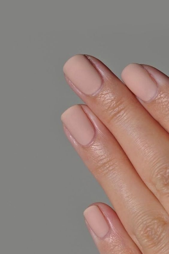 Matte pink nails | Classic nails, Nails inspiration, Nail poli