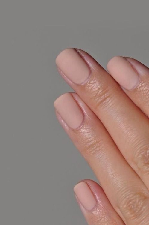 Matte neutral nails | Classic nails, Nails inspiration, Nail poli