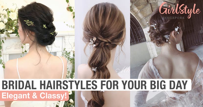 Elegant & Classy Bridal Hairstyles For Your Wedding Day .