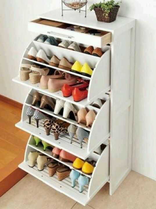 27 Cool & Clever Shoe Storage Ideas for Small Spaces - Simple Life .