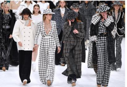 Chanel showcases last Karl Lagerfeld collection at Paris Fashion .