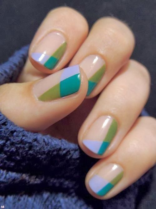 Color Block Nails Pictures, Photos, and Images for Facebook .