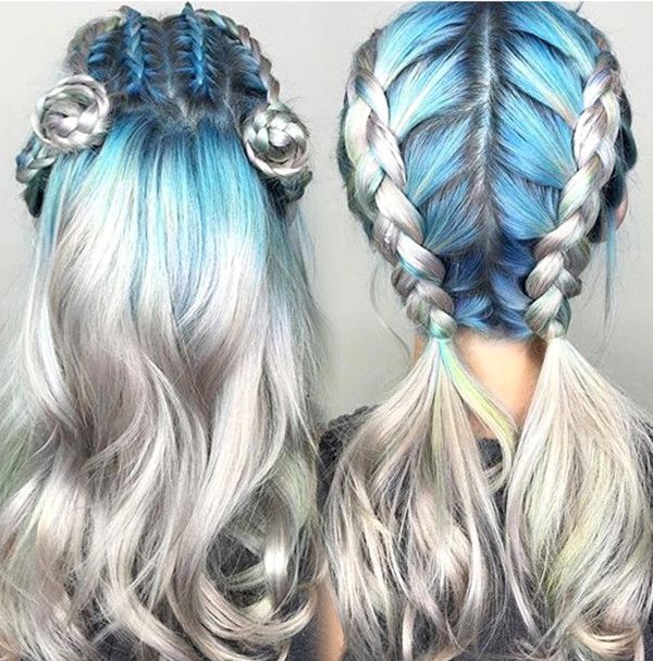 Colored Hairstyles