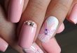 Nail Art #3846 | Flower nails, Pink nails, Summer nails 20