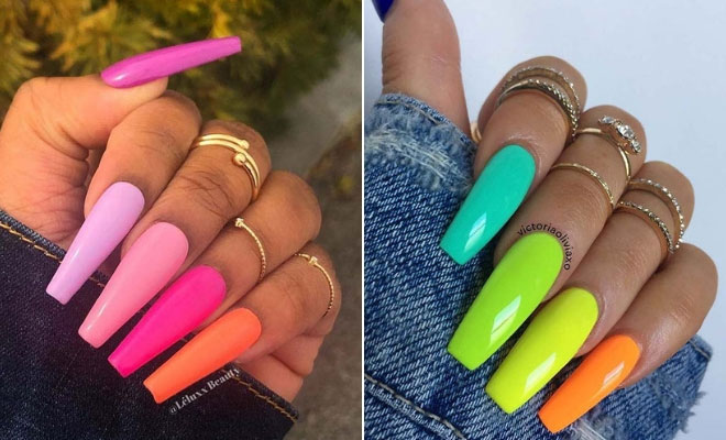 Colorful Nails for Summer