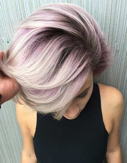 25 Color For Short Hair | Short hair color, Metallic hair color .