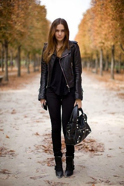 40 Leather Jackets You Can Rock This Winter/Fall 2016 | Fall .