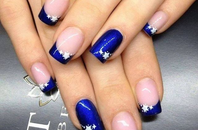 COOL AND PRETTY NAILS FOR EVERY GIRL PINTEREST ROYAL BLUE NAIL TIP .