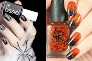 40+ Halloween Nail Art Ideas - Easy Halloween Nail Polish Desig