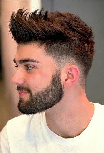 Get The Cool & Funky Front Spikes Hairstyle For Men To Stand Out .