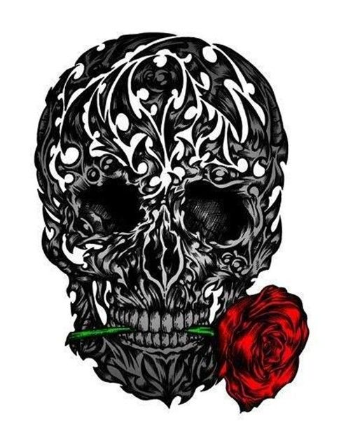 50 Cool Skull Tattoos Designs #designs #skull #tattoos .
