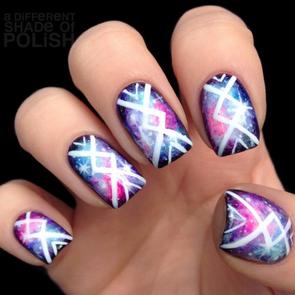 50+ Best Tribal Nail Art Design Ide