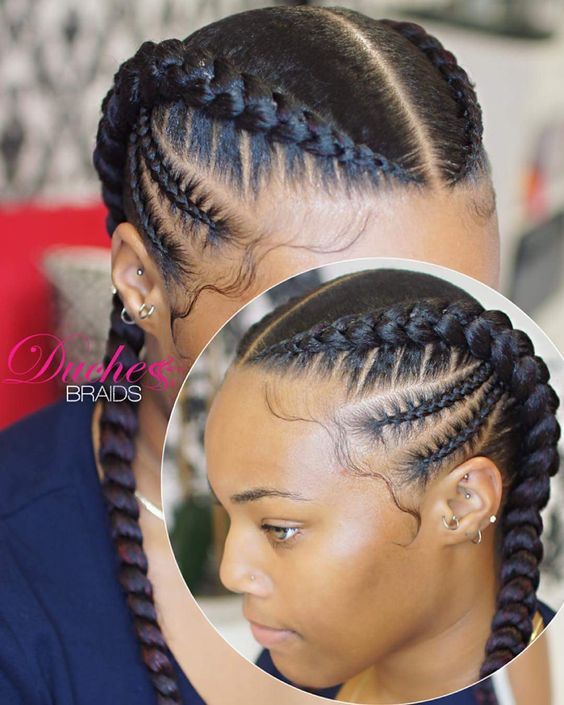 Pin by Kaylin1994 on Hair style | Girls hairstyles braids, Natural .