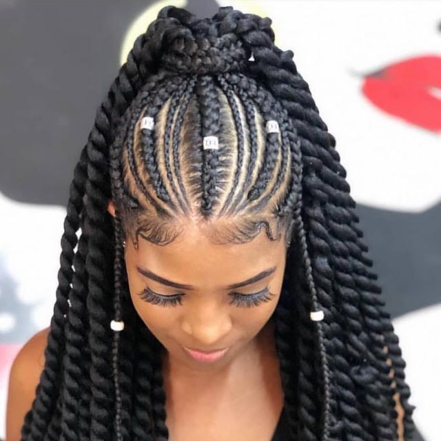 2019 Stylish and Creative Braids to Try | African braids .