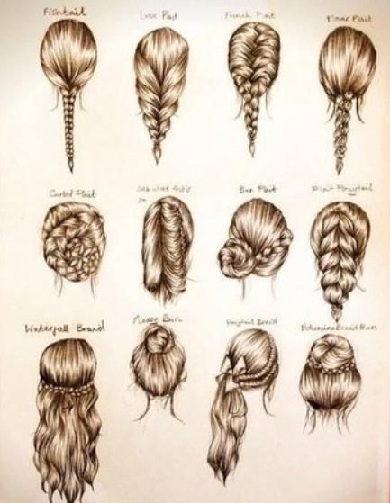 Mix up your mane with creative braid ideas. | Роскошные волосы .