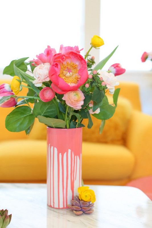 Chic DIY Vases As Pretty As The Flowers Themselves | the 101 | Diy .