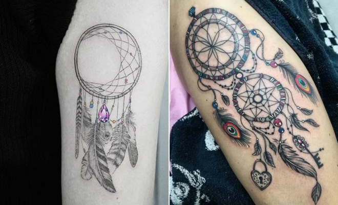 43 Amazing Dream Catcher Tattoo Ideas | StayGl