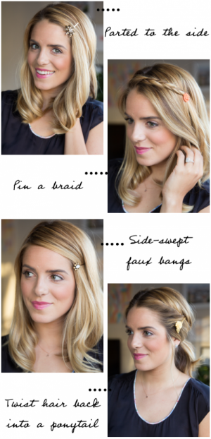 21 Fun and Creative Ways to Wear a Bobby Pin | HowDoesS