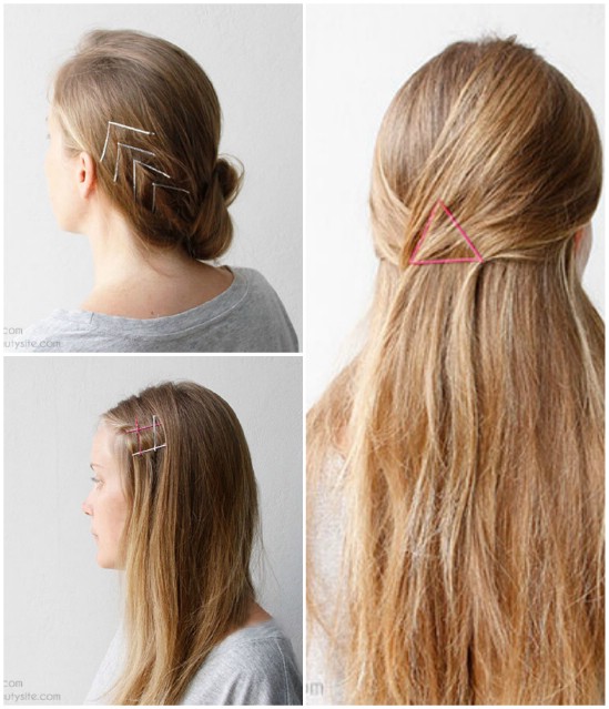 21 Unexpectedly Stylish Ways to Wear Bobby Pins - DIY & Craf