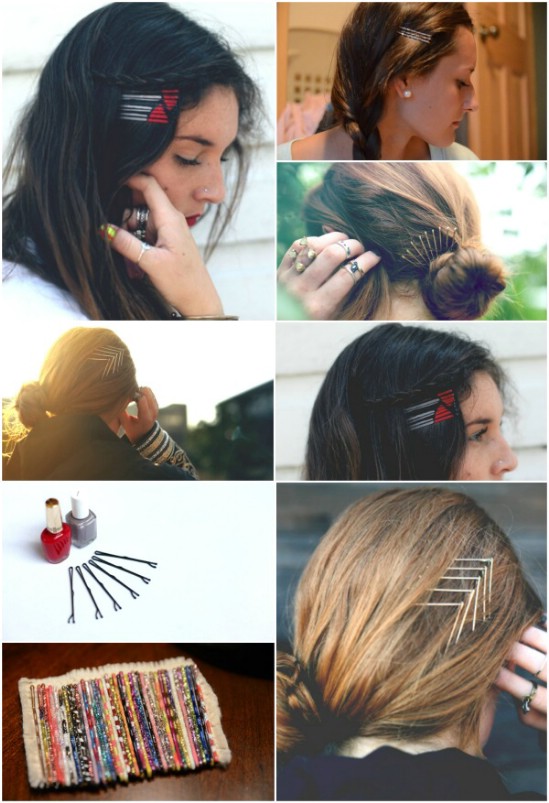 21 Unexpectedly Stylish Ways to Wear Bobby Pins - DIY & Craf