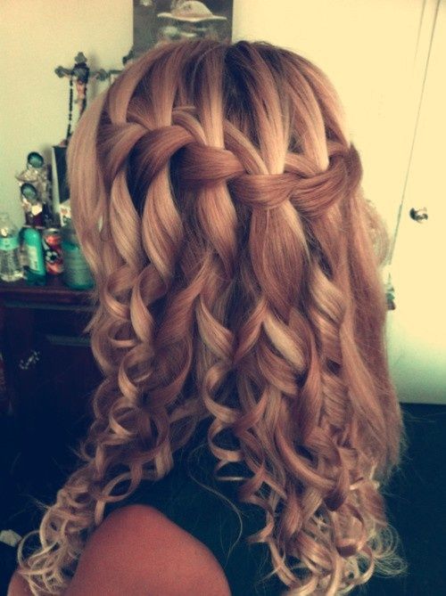 Braided Hairstyles to Try: Crown Braids and Waterfall Braids .