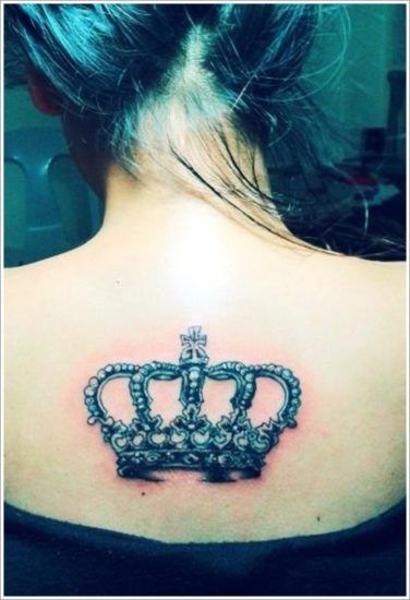 48 Crown Tattoo Ideas We Love | Inspiration tattoos, Sırt .