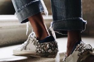 Crystal Embellished Sneakers – Creative Cryst