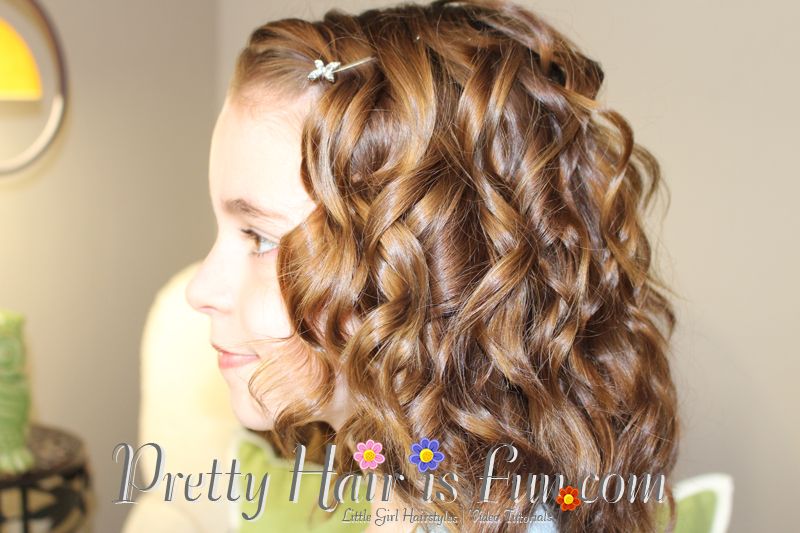 Pretty Hair is Fun.com: Girls Hairstyles: How to use a Curling .