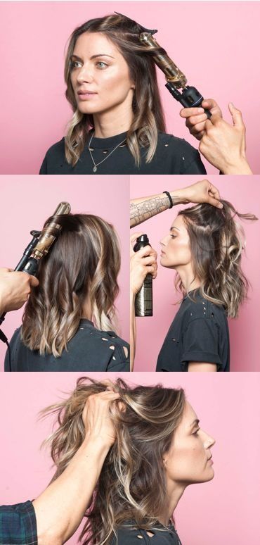 This Is The Secret To A Perfectly-Messy Long Bob | Hair lengths .