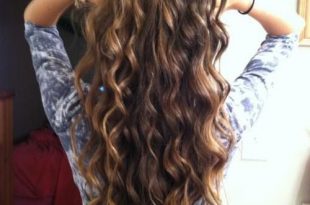 Curly Hairstyle to Have: Beach Waves Tutorials (With images .