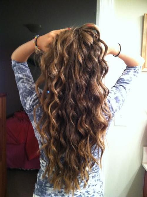 Curly Hairstyle Beach Waves Tutorials