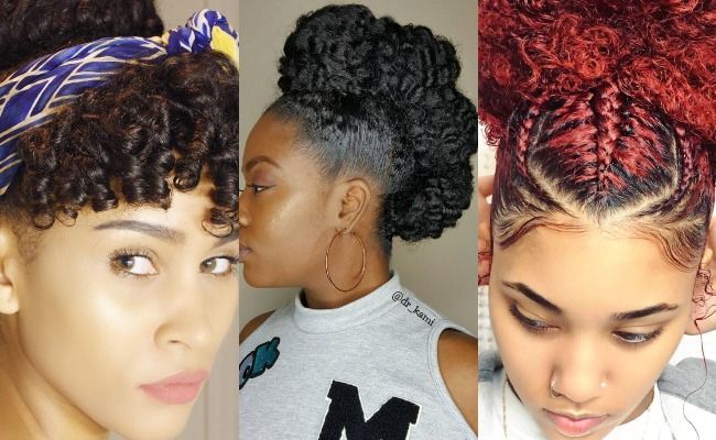 8 Gorgeous Springtime Updos for Naturally Curly Hair .