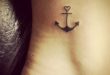 28 Cute Anchor Tattoo Designs | Small anchor tattoos, Tattoos .