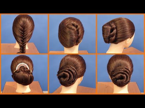 Part 26 | 4 Very Simple, Cute & Lovely Hairstyles | Hairstyle .