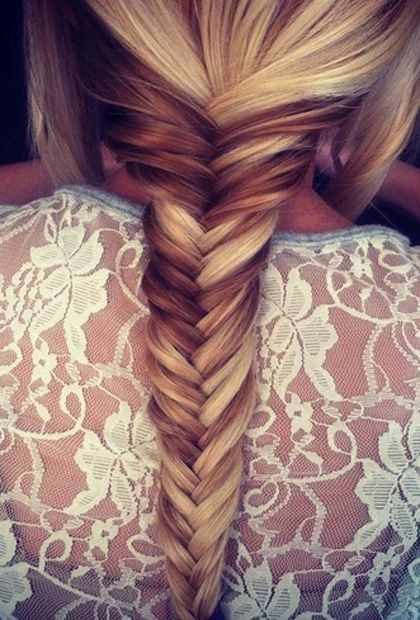 How to Do a Fishtail Braid in 5 Easy Steps | Fish tail braid .