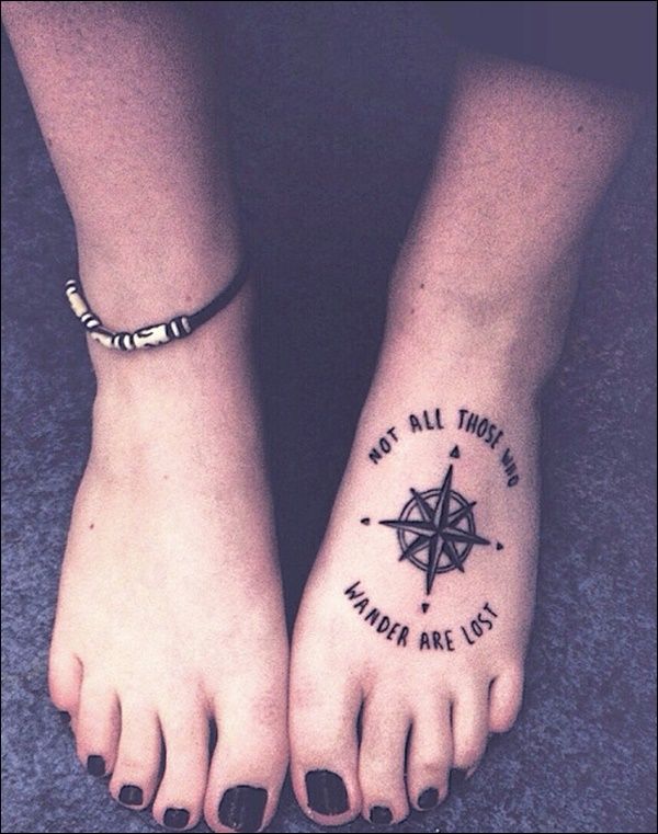 100 Cute Small Tattoo Designs for Girls Feet | Foot tattoos girls .