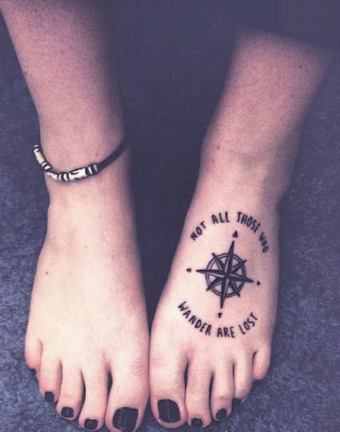 55 Attractive Foot Tattoo Designs | Foot tattoos girls, Feet .