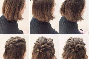 Hairstyles for short hair, twisted hair styles easy hairstyles .