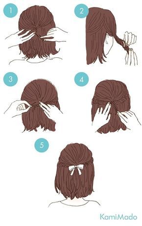 65 Easy And Cute Hairstyles That Can Be Done In Just A Few Minutes .