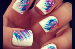 Creative nail style girly cute nails girl nail polish nail pretty .